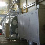 Radial multi pass drying system